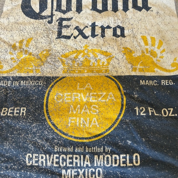 Corona Grey Graphic Tee - Picture 2 of 2